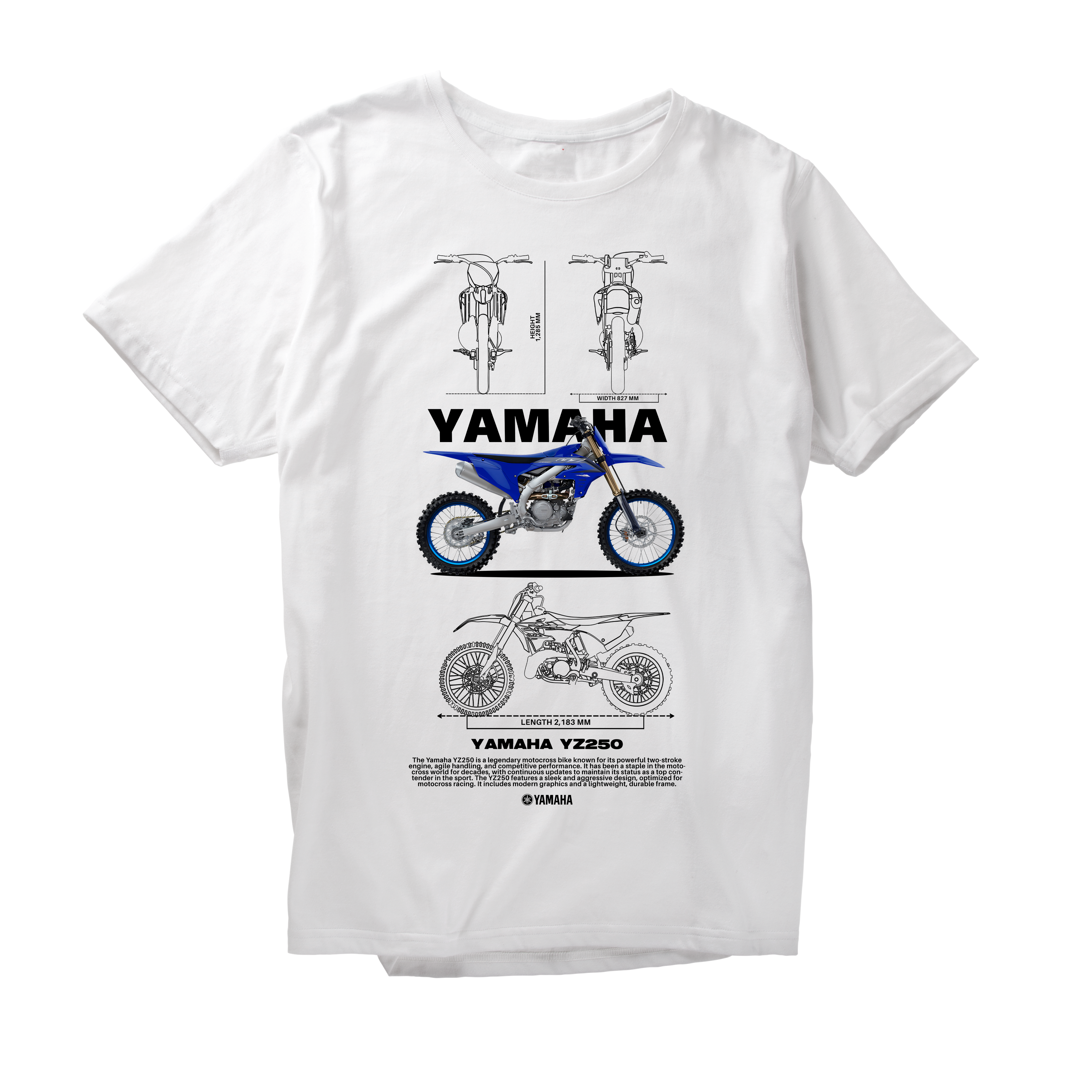 Alfaq YAMAHA YZ250 2 T-Shirt