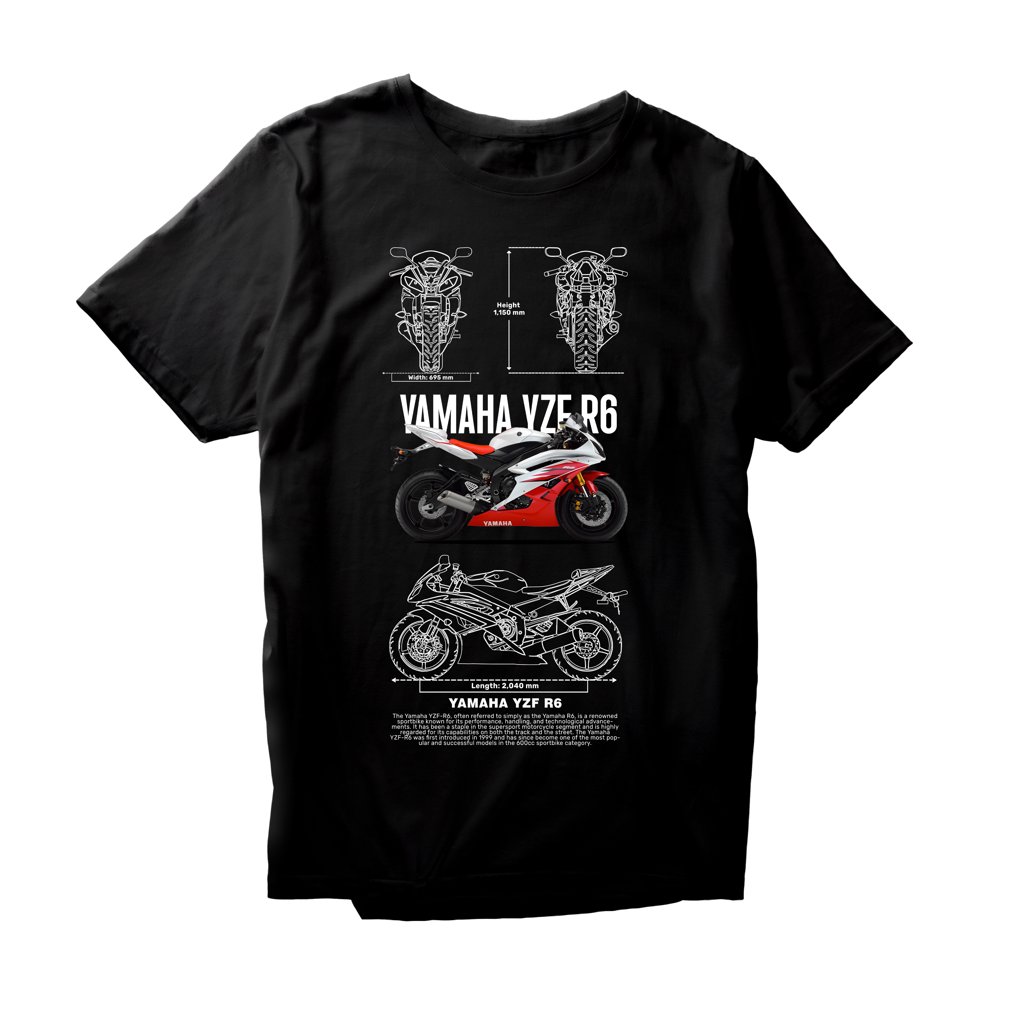 Alfaq YAMAHA YZF R6 T-Shirt