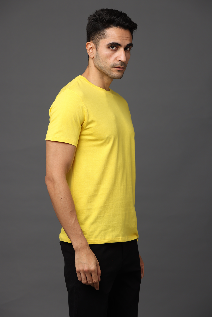Basic Premium Yellow Basic T-shirt