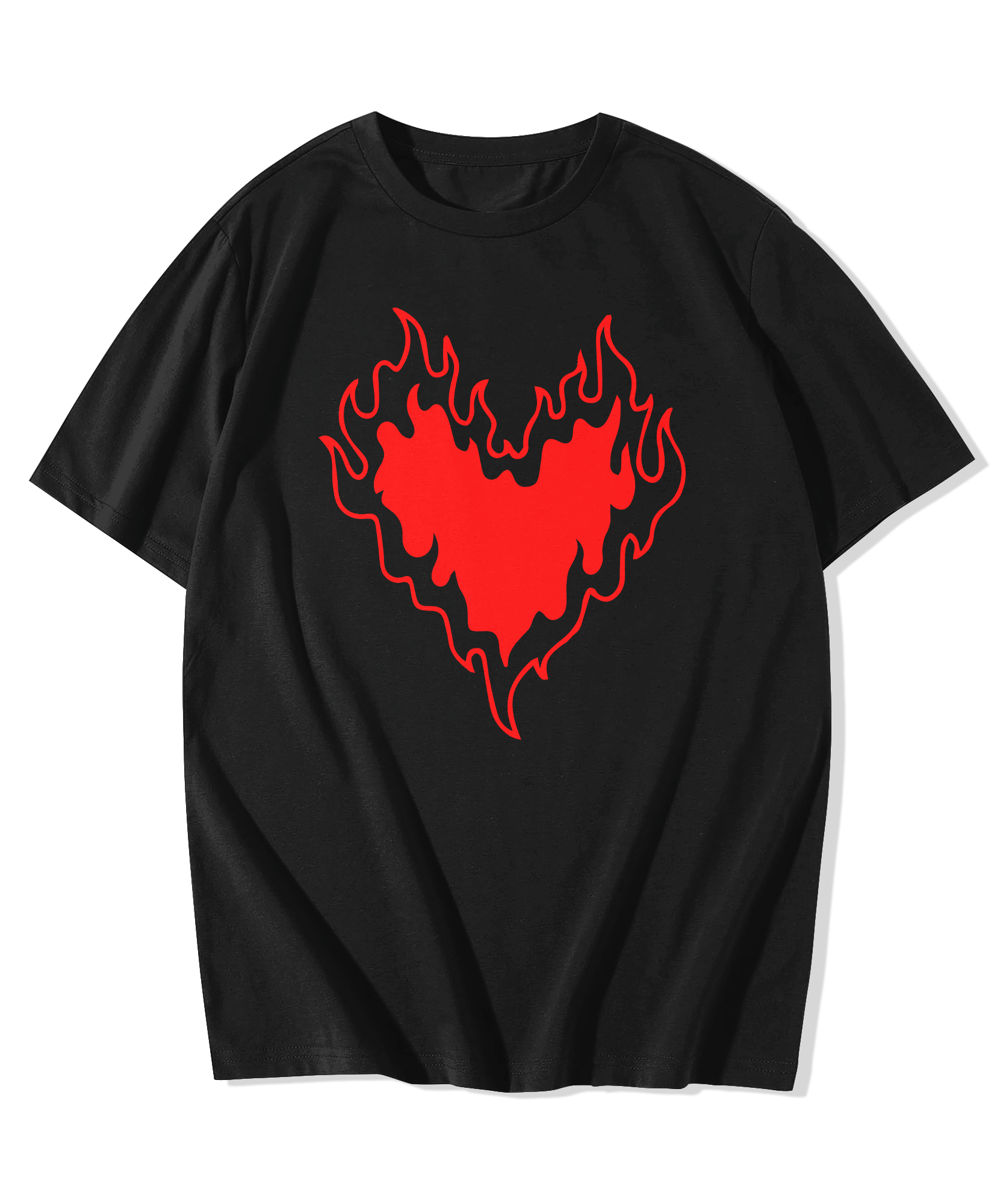 Alfaq Fire Heart T-Shirt