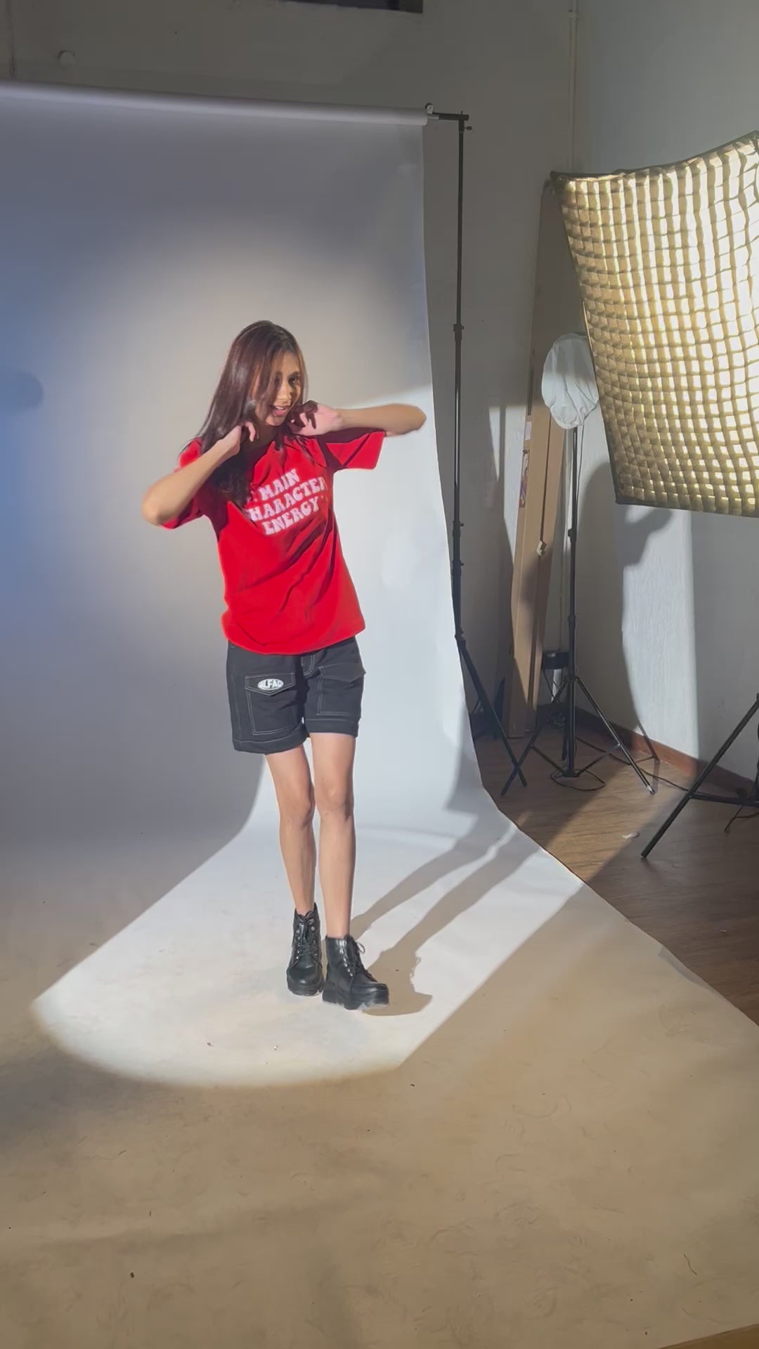 Alfaq Energy Printed Oversized T-shirt